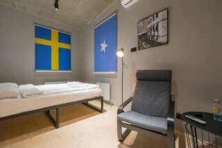 Хостелы Hostel Urban Минск Двухместный номер с 1 кроватью и общей ванной комнатой-5